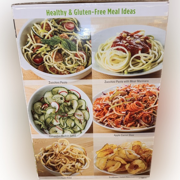 NIB Deluxe Veggie Spiral Cutter for Healthy Pasta - Picture 4 of 5